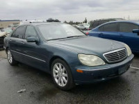 2001 MERCEDES-BENZ S 430 WDBNG70J21A181602