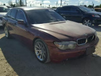 2002 BMW 745 I WBAGL63482DP55297