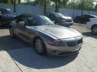 2004 Bmw Z4 2.5 4USBT33434LS48418