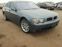 2003 BMW 745 I WBAGL63473DP63456