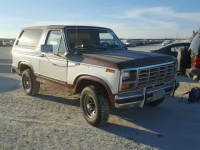 1983 FORD BRONCO U10 1FMEU15G5DLA08021