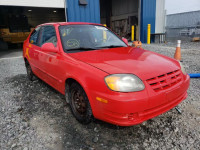 2003 HYUNDAI ACCENT BAS KMHCG35G83U238106