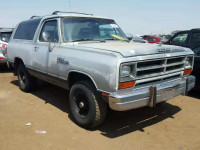 1990 DODGE RAMCHARGER 3B4GM17Y4LM013000