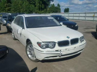 2002 BMW 745 WBAGN63482DR04110