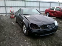 2001 MERCEDES-BENZ SLK WDBKK49F81F186319