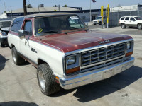 1985 DODGE RAMCHARGER 1B4GD12T5FS633426