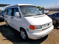 2002 VOLKSWAGEN EUROVAN MV WV2NB47052H001597