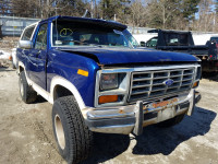 1986 FORD BRONCO U10 1FMEU15N5GLA53589