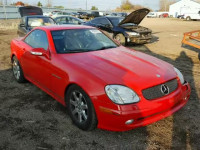 2001 MERCEDES-BENZ SLK WDBKK49F21F196716