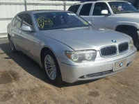 2004 Bmw 745 Li WBAGN63494DS45831