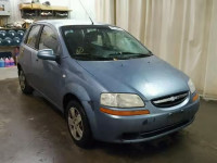 2006 CHEVROLET AVEO BASE KL1TD66656B601117