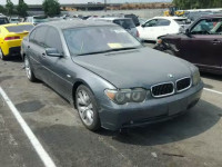 2004 BMW 745 LI WBAGN63504DS52577