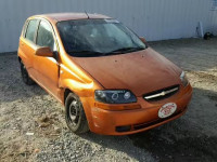 2007 CHEVROLET AVEO BASE KL1TD66687B777354