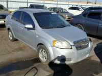 2007 CHEVROLET AVEO BASE KL1TD56607B076012