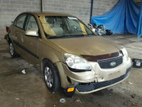 2009 KIA RIO BASE KNADE223X96501586