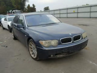 2003 BMW 745 LI WBAGN63423DR11586