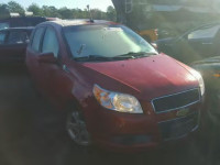 2009 CHEVROLET AVEO LS KL1TD66E39B672991