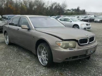 2004 BMW 745 LI WBAGN63574DS55220
