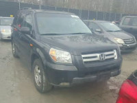 2008 HONDA PILOT EXL 5FNYF18758B026096