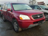 2003 HONDA PILOT EX 2HKYF18453H555385