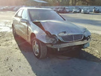 2001 MERCEDES-BENZ C240 WDBRF61J91F091654