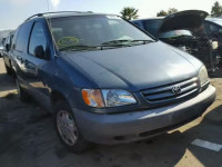 2003 TOYOTA SIENNA CE 4T3ZF19C43U511753