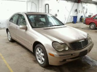 2001 MERCEDES-BENZ C240 WDBRF61J11F126574