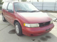 1996 NISSAN QUEST XE/G 4N2DN11W1TD804281