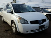 2005 NISSAN QUEST S/SE 5N1BV28U85N118994