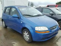 2005 CHEVROLET AVEO LT KL1TG62675B482062