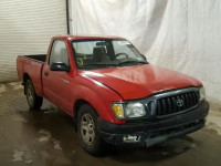 2001 TOYOTA TACOMA 5TENL42N61Z872732