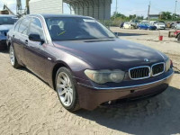 2003 BMW 745LI WBAGN63493DR08376