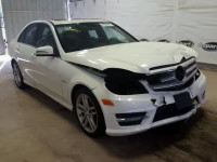 2012 MERCEDES-BENZ C250 WDDGF4HB7CR208683