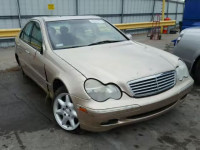 2001 MERCEDES-BENZ C240 WDBRF61J91F078225