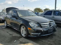 2012 MERCEDES-BENZ C250 WDDGF4HB1CR216133