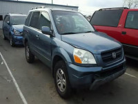 2005 HONDA PILOT EX 2HKYF18415H536626