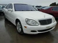 2003 MERCEDES-BENZ S430 WDBNG70J43A332880