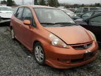 2007 HONDA FIT SPORT JHMGD386X7S025417