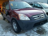 2005 HONDA CR-V LX SHSRD78525U338313