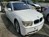 2004 BMW 745LI WBAGN63514DS55570
