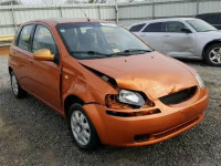 2005 CHEVROLET AVEO LT KL1TG62635B347970