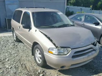 2002 Nissan Quest Gxe 4N2ZN15T62D810145