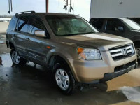 2008 HONDA PILOT VP 5FNYF28218B025845