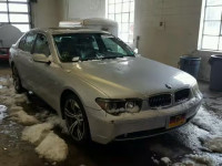 2003 BMW 745 I WBAGL63493DP63782