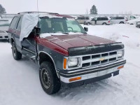 1993 CHEVROLET BLAZER S10 1GNDT13W1P2122449