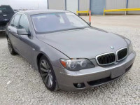 2007 BMW 750 I WBAHL83527DT09789