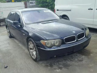 2005 BMW 745 LI WBAGN63545DS58643