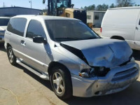 2001 NISSAN QUEST GXE 4N2ZN15T41D824592