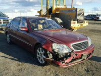 2003 MERCEDES-BENZ S 500 4MAT WDBNG84J33A372500