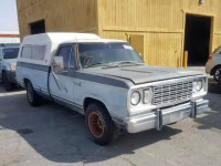 1977 DODGE PICKUP D14BJ7S074970